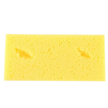 Load image into Gallery viewer, Car Care Wear-resistant Brown Soft Sponge Car Wash Cleaning Pad(Yellow), 5 PCS Wash Cleaning Pad(Yellow)