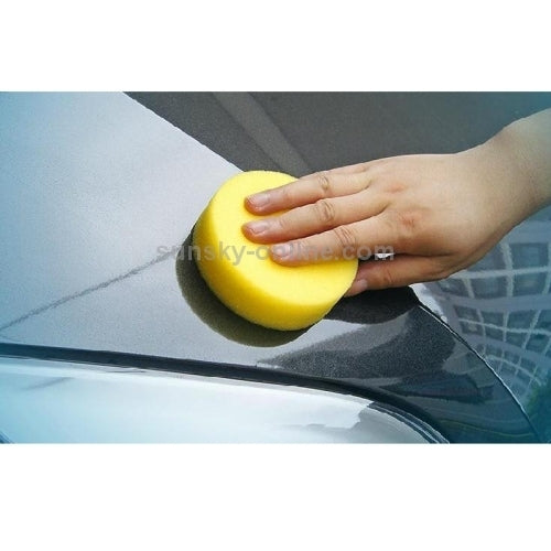 10 PCS Household Cleaning Sponge Car Sponge Ball Car Wash Sponge,Size：10 x 10 x 2cm, 10 PCS Wash Sponge