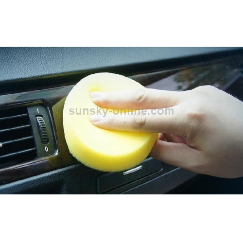 10 PCS Household Cleaning Sponge Car Sponge Ball Car Wash Sponge,Size：10 x 10 x 2cm, 10 PCS Wash Sponge