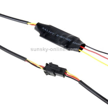 Load image into Gallery viewer, 2 PCS 12V Car Daytime Running Lights Soft Article Lamp, White + Yellow Light, Length: 85cm, 85cm