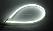 Load image into Gallery viewer, 2 PCS 12V Car Daytime Running Lights Soft Article Lamp, White + Yellow Light, Length: 85cm, 85cm