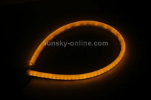Load image into Gallery viewer, 2 PCS 12V Car Daytime Running Lights Soft Article Lamp, White + Yellow Light, Length: 85cm, 85cm