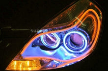 Load image into Gallery viewer, 2 PCS 12V Car Daytime Running Lights Soft Article Lamp, White + Yellow Light, Length: 85cm, 85cm