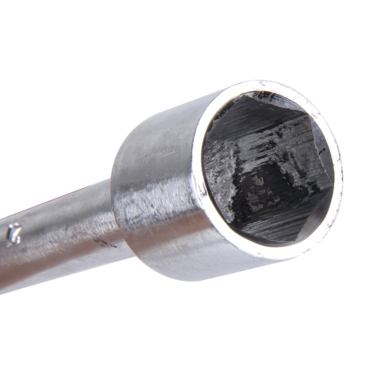 Compact Universal Tire Iron Lug Wrench with 17mm 19mm 21mm 23mm Socket Adapters, Universal 17mm 19mm 21mm 23mm