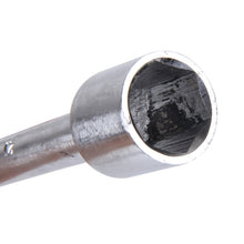 Load image into Gallery viewer, Compact Universal Tire Iron Lug Wrench with 17mm 19mm 21mm 23mm Socket Adapters, Universal 17mm 19mm 21mm 23mm