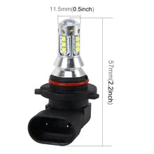 Load image into Gallery viewer, 9006 50W 500 LM 6000K Car Fog Light with 16 CREE Lamps, DC 12V-24V, 9006