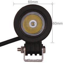 Load image into Gallery viewer, DC 9-32V 10W 1000LM 6500K Waterproof Vehicle Car Boat Marine External Work Lights Emergency Lights 30 Degrees Spot Light LED Car Bulbs with 1 Intense CREE LED Lights, Spot Light+10W