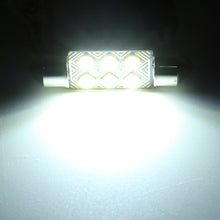 Load image into Gallery viewer, 2 PCS 36mm DC12V / 1.5W / 6000K / 110LM 6LEDs SMD-3030 Car Reading Lamp Dome Light, with Decoder, 36mm