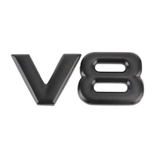 Load image into Gallery viewer, V8 Separate Shape Car Metal Body Decorative Sticker, V8 Separate Shape
