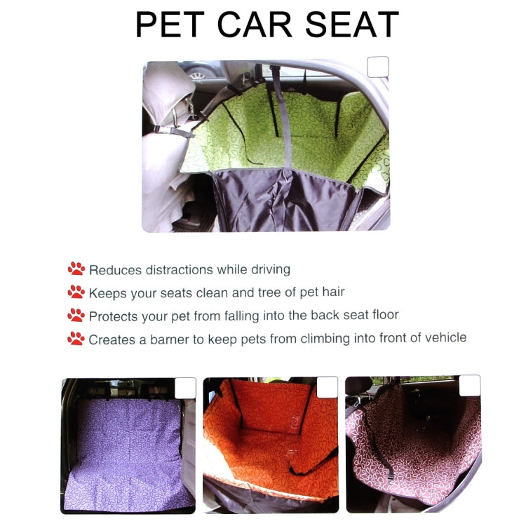 Nonslip Folding Car Rear Back Seat Cover Pet Cat Dog Cushion Mat, Size: 195 x 135 x 0.2 cm, 195x135x0.2cm