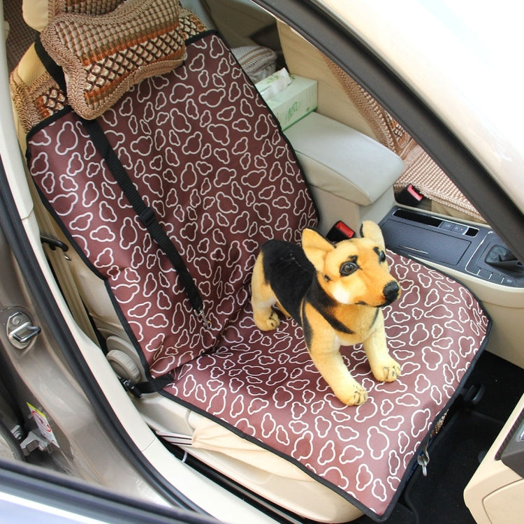 Nonslip Folding Car Front Seat Pattern Cover Pet Cat Dog Cushion Mat, Size: 100 x 50 x 0.1 cm, 100x50x0.1cm