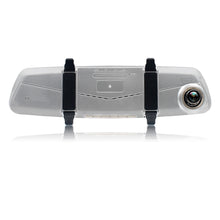 Load image into Gallery viewer, V100 7 inch LCD Touch Screen Rear View Mirror Car Recorder with Separate Camera, 170 Degree Wide Angle Viewing, Support Night Vision / Loop Video / Motion Detection / G-Sensor / TF Card, 7 inch