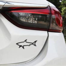 Load image into Gallery viewer, Shark Shape Car Metal Body Decorative Sticker, Shark Shape