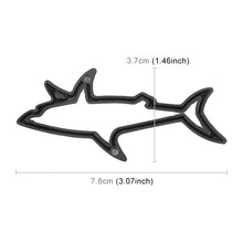Load image into Gallery viewer, Shark Shape Car Metal Body Decorative Sticker, Shark Shape