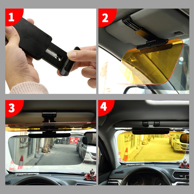 3R-2146 Car Double Side Anti-Glare Dazzling Goggle Driving Mirror Sun Visors, 3R-2146