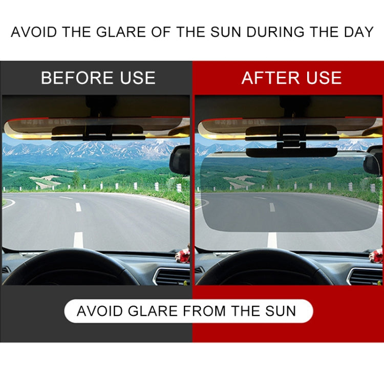 3R-2146 Car Double Side Anti-Glare Dazzling Goggle Driving Mirror Sun Visors, 3R-2146