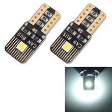 Load image into Gallery viewer, 2 PCS T10 / W5W / 168 / 194 DC12V / 1.3W / 6000K / 110LM 2LEDs SMD-3030 Car Clearance Light, with Decoder, 2LEDs SMD-3030