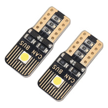Load image into Gallery viewer, 2 PCS T10 / W5W / 168 / 194 DC12V / 1.3W / 6000K / 110LM 2LEDs SMD-3030 Car Clearance Light, with Decoder, 2LEDs SMD-3030