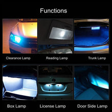 Load image into Gallery viewer, 2 PCS T10 / W5W / 168 / 194 DC12V / 1.6W / 6000K / 110LM 6LEDs SMD-3030 Car Clearance Light, with Decoder, 6LEDs SMD-3030, with Decoder