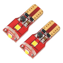 Load image into Gallery viewer, 2 PCS T10 / W5W / 168 / 194 DC12V / 1.6W / 6000K / 130LM 3LEDs SMD-3030 Car Red Board Clearance Light, 3LEDs SMD-3030