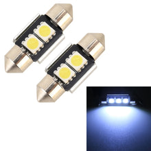 Load image into Gallery viewer, 10 PCS 31mm DC12V / 1.7W / 7000K / 70LM 2LEDs SMD-5050 Car Reading Lamp, 31mm, 2LEDs SMD-5050