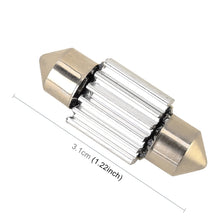 Load image into Gallery viewer, 10 PCS 31mm DC12V / 1.7W / 7000K / 70LM 2LEDs SMD-5050 Car Reading Lamp, 31mm, 2LEDs SMD-5050