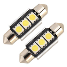 Load image into Gallery viewer, 10 PCS 36mm DC12V / 1.7W / 7000K / 70LM 3LEDs SMD-5050 Car Reading Lamp, 36mm, 3LEDs SMD-5050