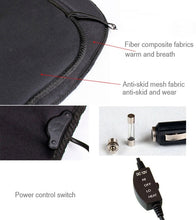 Load image into Gallery viewer, 12V Winter Warmer Car Seat Electrical Heating Cushion Pad, Heating Cushion Pad