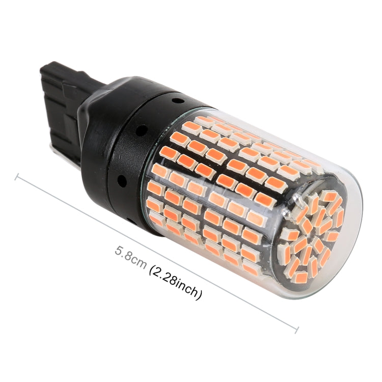 2 PCS T20 / 7440 DC12V / 18W / 1080LM Car Auto Turn Lights with SMD-3014 Lamps, T20 / 7440
