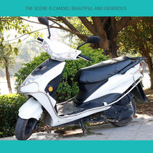 Load image into Gallery viewer, Waterproof Motorcycle Black Leather Seat Cover Prevent Bask In Seat Scooter Cushion Protect, Size: L, Length: 55-60cm; Width: 25-35cm, Length: 55-60cm; Width: 25-35cm