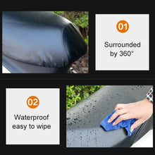Load image into Gallery viewer, Waterproof Motorcycle Black Leather Seat Cover Prevent Bask In Seat Scooter Cushion Protect, Size: L, Length: 55-60cm; Width: 25-35cm, Length: 55-60cm; Width: 25-35cm