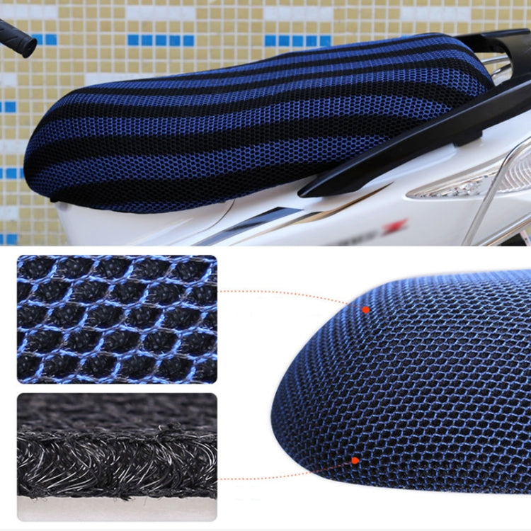 Waterproof Motorcycle Sun Protection Heat Insulation Seat Cover Prevent Bask In Seat Scooter Cushion Protect, Size: L, Length: 70-77cm; Width: 40-50cm, Size: L (Red + Black), Size: L (Red), Size: L (Blue), Size: L (Colour), Size: L (Black Red)         ...