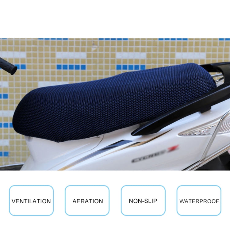 Waterproof Motorcycle Sun Protection Heat Insulation Seat Cover Prevent Bask In Seat Scooter Cushion Protect, Size: L, Length: 70-77cm; Width: 40-50cm, Size: L (Red + Black), Size: L (Red), Size: L (Blue), Size: L (Colour), Size: L (Black Red)         ...