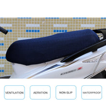 Load image into Gallery viewer, Waterproof Motorcycle Sun Protection Heat Insulation Seat Cover Prevent Bask In Seat Scooter Cushion Protect, Size: L, Length: 70-77cm; Width: 40-50cm, Size: L (Red + Black), Size: L (Red), Size: L (Blue), Size: L (Colour), Size: L (Black Red)         ...