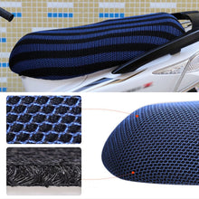 Load image into Gallery viewer, Waterproof Motorcycle Sun Protection Heat Insulation Seat Cover Prevent Bask In Seat Scooter Cushion Protect, Size: XL, Length: 78-85cm; Width: 40-53cm, Size: XL (Red + Black), Size: XL (Red), Size: XL (Blue), Size: XL (Colour), Size: XL (Black Red)   ...