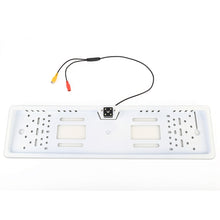 Load image into Gallery viewer, JX-9488 720x540 Effective Pixel NTSC 60HZ CMOS II Universal Waterproof Car Rear View Backup Camera with 2W 80LM 5000K White Light 4LED Lamp, DC 12V, Wire Length: 4m, White, Silver