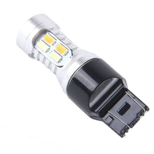 Load image into Gallery viewer, 2 PCS T20/7443 10W 1000 LM 6000K White + Yellow Light Turn Signal Light with 20 SMD-5730-LED Lamps And Len. DC 12-24V, T20 with 20 SMD-5730-LED Lamps