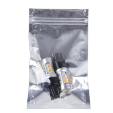 Load image into Gallery viewer, 2 PCS T20/7443 10W 1000 LM 6000K White + Yellow Light Turn Signal Light with 20 SMD-5730-LED Lamps And Len. DC 12-24V, T20 with 20 SMD-5730-LED Lamps
