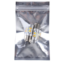 Load image into Gallery viewer, 2 PCS 1157 10W 1000 LM 6000K White + Yellow Light Turn Signal Light with 20 SMD-5730-LED Lamps And Len. DC 12-24V, 1157 with 20 SMD-5730-LED Lamps