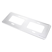 Load image into Gallery viewer, 2 PCS Car License Plate Magnesium Alloy Bracket Frame Holder Stand Mount(Silver), Magnesium Alloy Bracket