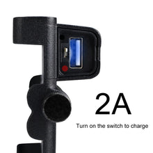 Load image into Gallery viewer, Portable Motorcycle Aluminium Alloy USB Charger Mobile Phone Holder, Handlebars Version, 3089
