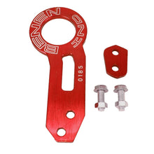 Load image into Gallery viewer, Benen Aluminum Alloy Rear Tow Towing Hook Trailer Ring for Universal Car Auto with Two Screw Holes, Red, Silver, Blue, Black, Gold, Purple