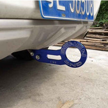 Load image into Gallery viewer, Benen Aluminum Alloy Rear Tow Towing Hook Trailer Ring for Universal Car Auto with Two Screw Holes, Red, Silver, Blue, Black, Gold, Purple