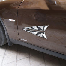 Load image into Gallery viewer, YI-226 2 PCS Car Side Air Intake Flow Vent Fender Decorative Stickers Cover, Air Ventilation 1