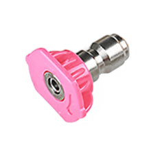 Load image into Gallery viewer, High Pressure Car Wash Gun Jet Nozzle Washer Accessories, Nozzle Angle: 0 Degree Big Hole, Pink, Nozzle Angle: 0 Degree Big Hole, Pink