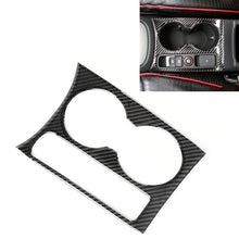Load image into Gallery viewer, Carbon Fibre Car Water Cup Panel Decorative Sticker for Audi Q3 2013-2018, Water Cup Panel