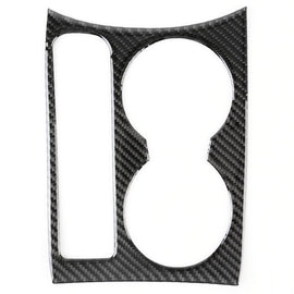 Carbon Fibre Car Water Cup Panel Decorative Sticker for Audi Q3 2013-2018, Water Cup Panel