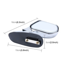 Load image into Gallery viewer, 3R-105R 360 Degree Rotatable Right Side Assistant Mirror for Auto Car, 3R-105R(Silver), 3R-105R(Black)