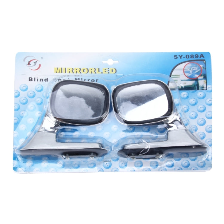 2 PCS SY-089A 360 Degree Rotatable Two Side Assistant Mirror for Auto Car, SY-089A