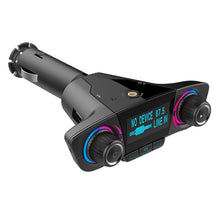 Load image into Gallery viewer, BT06 Dual USB Charging Smart Bluetooth 4.0 + EDR FM Transmitter MP3 Music Player Car Kit with 1.3 inch LED Screen, Support Bluetooth Call, TF Card &amp; U Disk, BT06